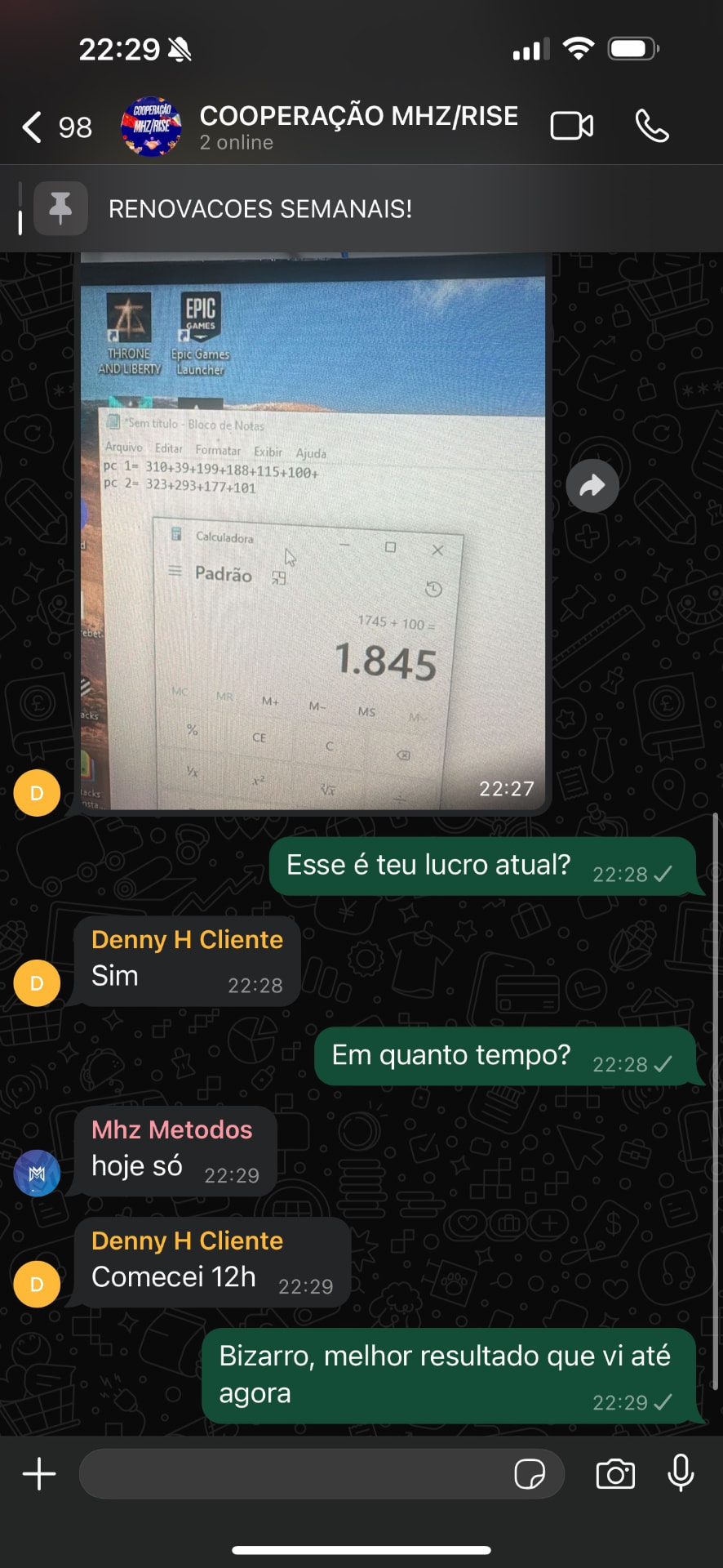 Feedback real de cliente sobre as Cooperações de CPA